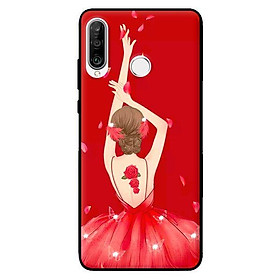 Ốp in cho Huawei P30 Lite Cô Gái Múa - Hàng chính hãng