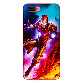 Ốp lưng in cho Oppo Realme C1 mẫu Người Sắt Lửa - Hàng chính hãng
