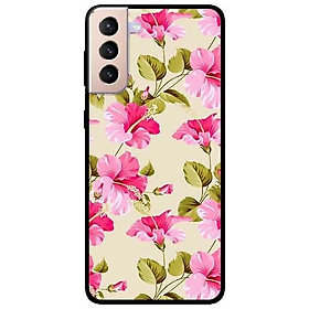 Ốp lưng dành cho Samsung S21 - S21 Plus - S21 Ultra mẫu Hoa Bụt Hồng