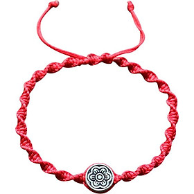 Vòng Kết Xanh Charm Hoa Bạc 925 Ngọc Quý Gemstones GA8