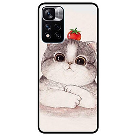 Ốp lưng dành cho Xiaomi Redmi Note 11 Pro 5G ( Bản Nội Địa ) - Mèo Và Cà