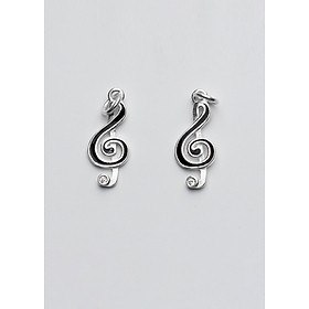 Combo 2 cái charm bạc hình nốt nhạc treo - Ngọc Quý Gemstones