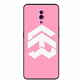 Ốp lưng in cho Oppo Reno Mẫu Năm Hồng Trắng