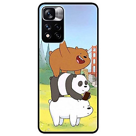 Ốp lưng dành cho Xiaomi Redmi Note 11 Pro 5G ( Bản Nội Địa ) - Bộ Ba Chú Gấu