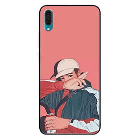 Ốp lưng in cho Huawei Y7 Pro 2019  Mẫu Conan Ngắm Đèn