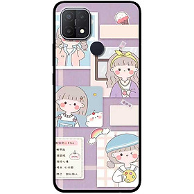 Ốp lưng cho Oppo A15 - A15s - Oppo A35 4G - A17 - A17K - Oppo A57 - A95 5G - Bốn Cô Gái - Hàng Chính Hãng