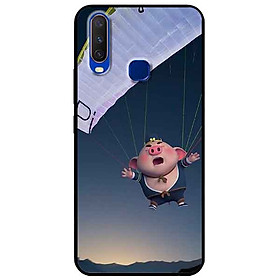 Ốp lưng in cho Vivo Y12/Y15/Y17 Mẫu Heo Bay