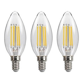 COMBO 3 BÓNG ĐÈN  EDISON 4W HÌNH QUẢ NHÓT