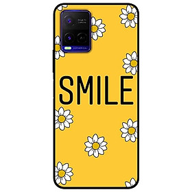 Ốp lưng dành cho Vivo Y21 - Vivo Y21s mẫu Smile Hoa