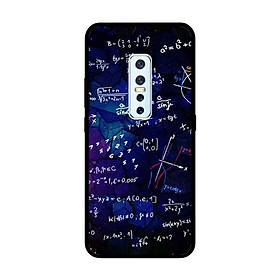Ốp Lưng in cho Vivo V17 Pro Mẫu Họa Tiết Số Học - Hàng Chính Hãng