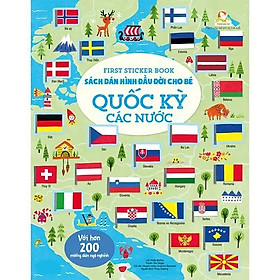 First Sticker Book - Sách Dán Hình Đầu Đời Cho Bé - Đinh Tị ( cho bé 3 - 8 tuổi )