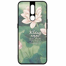 Ốp lưng in cho Oppo F11 Pro Mẫu Không Ngại Yêu