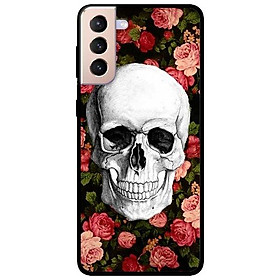 Ốp lưng dành cho Samsung S21 - S21 Plus - S21 Ultra mẫu Họa Tiết Hoa Đầu Trắng