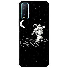 Ốp lưng dành cho Vivo Y20 - Y20s - Y12s mẫu Vũ Trụ Mặt Trăng