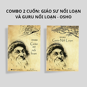 Sách - Combo 2 cuốn Giáo sư nổi loạn, Guru nổi loạn - OSHO