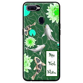 Ốp in cho Oppo F9 Cá Koi Mộc - Hàng chính hãng