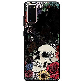 Ốp lưng dành cho Samsung S20 - S20 Plus - S20 Ultra mẫu Họa Tiết Hoa Đầu Lâu
