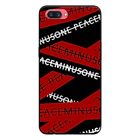 Ốp Lưng in cho Oppo A3s, Realme C1 Mẫu Họa Tiết Hoa Cúc Zigzag - Hàng Chính Hãng