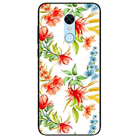 Ốp lưng in cho Xiaomi Redmi note 4x/ Redmi Note 4 Mẫu Cành Hoa Lan Đỏ