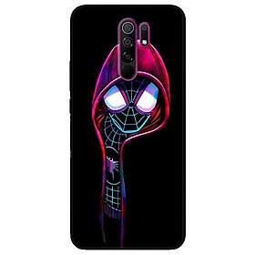 Ốp lưng dành cho Xiaomi Redmi 9 mẫu Nhện Đen