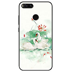 Ốp lưng in cho Xiaomi Mi A1 Mẫu Dưới Mưa