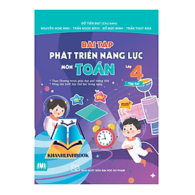 Sách Bài Tập Phát Triển Năng Lực Môn Toán Lớp 4 Tập 2 ( Theo chương trình GDPT 2018 ) (cánh diều)
