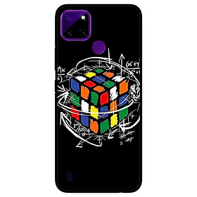 Ốp lưng dành cho Realme C21Y - C25Y mẫu Rubik Toán Học