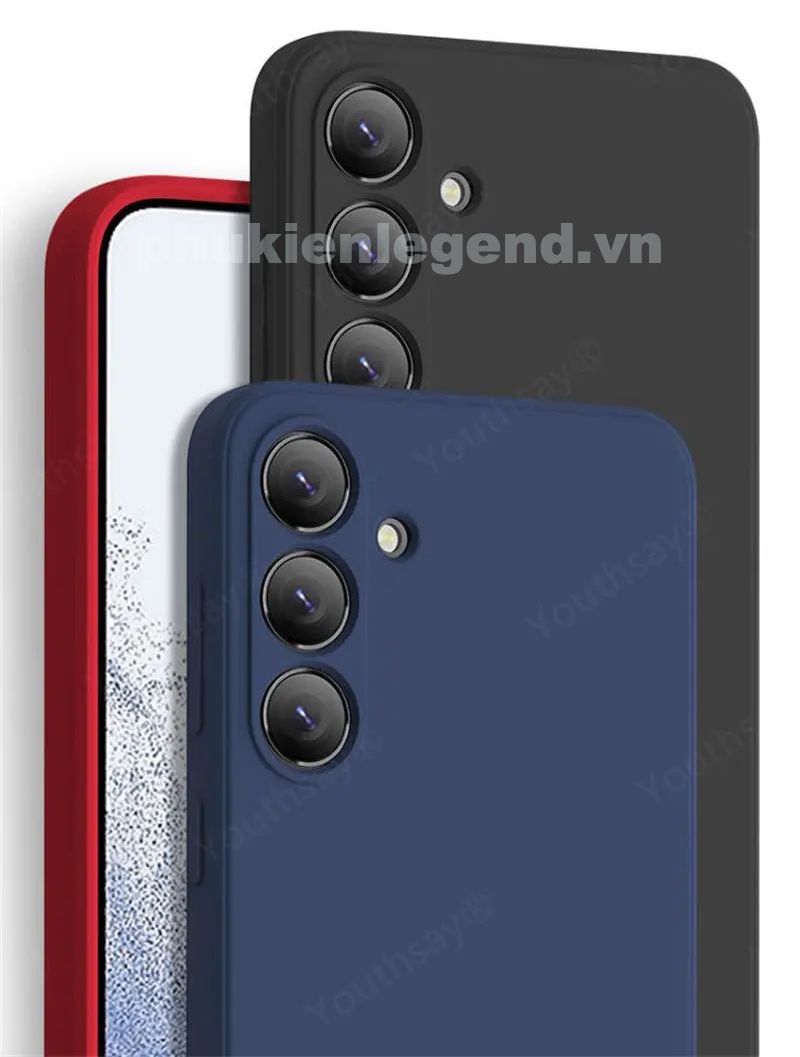 Ốp Lưng Dành Cho Samsung Galaxy S24 Silicone Dẻo Lót Nhung Nỉ Chống Sốc chống bẩn hạn chế bám vân tay - Hàng Nhập Khẩu