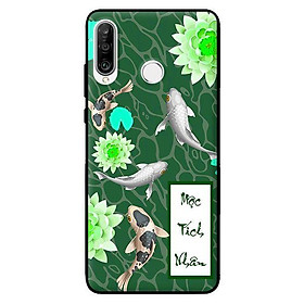 Ốp in cho Huawei P30 Lite Cá Koi Mộc - Hàng chính hãng