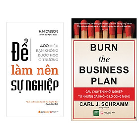 Combo 2 Cuốn:  Để Làm Nên Sự Nghiệp + Câu Chuyện Khỏi Nghiệp Của Những Gã Khổng Lồ Công Nghệ