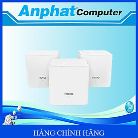 Bộ 3 Cái Phát Wifi Dạng Lưới Mesh Tenda Nova MW3 AC1200 - Hàng Nhập Khẩu