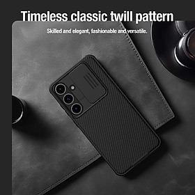 Ốp lưng chống sốc bảo vệ camera cho Samsung Galaxy  S25 Ultra , S24 Ultra hiệu Nillkin Camshield Pro chống sốc cực tốt, chất liệu cao cấp, có khung & nắp đậy bảo vệ Camera - Hàng chính hãng
