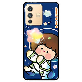 Ốp lưng dành cho Vivo V23 5G / S12 - Vivo Y15s / Y15A - Búp Bê Xanh và Sao