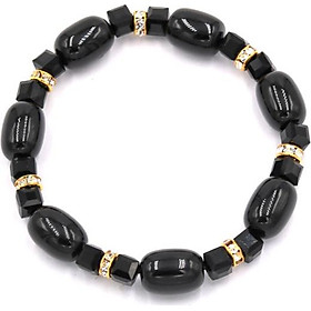 Chuỗi tay đá thạch anh đen FSEE8