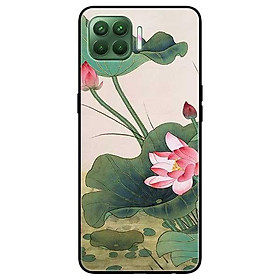 Ốp lưng dành cho Oppo A53 - A93 ( F17 Pro ) - mẫu Sen Vươn Lên Lên