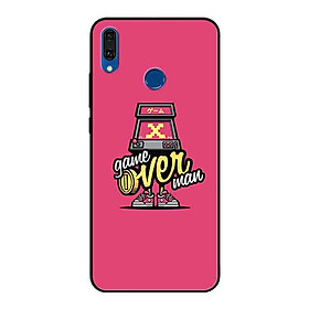 Ốp Lưng in cho Huawei Y9 2019 Mẫu Game Over - Hàng Chính Hãng