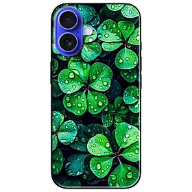 Ốp lưng dành cho Iphone 16 - 16 Plus - 16 Pro - 16 Pro Max - Cỏ May Mắn - Hàng Chính Hãng