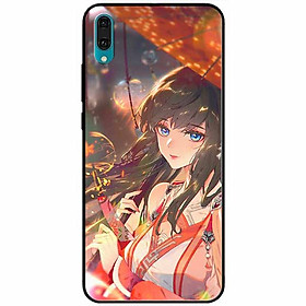 Ốp lưng dành cho Huawei Y7 Pro 2019 mẫu Thiếu Nữ Mắt Xanh