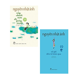 Combo Truyện Đặc Sắc của Nguyễn Nhật Ánh: Cô Gái Đến Từ Hôm Qua + Cây Chuối Non Đi Giày Xanh (2 cuốn/ Tặng kèm Bookmark Happy Life)