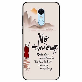 Ốp lưng in cho Redmi Note 4, Redmo Note 4x Mẫu Vô Thường Bước Chân