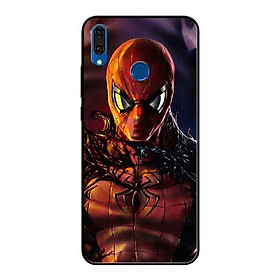 Ốp Lưng in cho Huawei Y9 2019 Mẫu Người Nhện Cầm Khiên - Hàng Chính Hãng