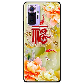Ốp lưng dành cho Xiaomi Mi Note 10 Pro mẫu Cá và Mẫu Đơn