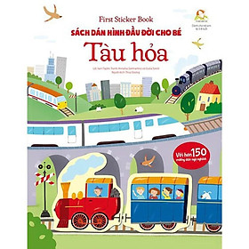 Sách - First Sticker Book - Sách Dán Hình Đầu Đời Cho Bé - Chọn Lẻ 12 Chủ Đề - Đinh Tị Books