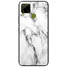 Ốp lưng dành cho Realme C15 mẫu NỀN ĐÁ HOA 1