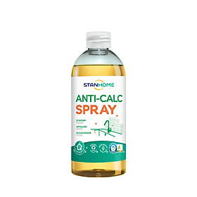 Siêu tẩy cặn canxi nước cứng cho mọi bề mặt và thiết bị trong nhà Anti Calc Stanhome tiêu chuẩn Air Label Ccore 500ml