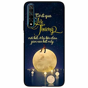 Ốp lưng in cho Huawei Nova 5T Mẫu Đi Qua Yêu Thương