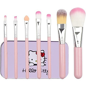 Bộ 7 Cọ Trang Điểm Cá Nhân Hình Mèo Kitty