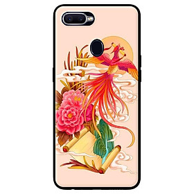 Ốp in cho Oppo Realme 2 Pro Phượng Hoàng Nền Hồng - Hàng chính hãng