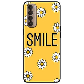 Ốp lưng dành cho Oppo Reno 4 Pro mẫu Smile Hoa