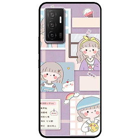Ốp lưng cho Vivo V23e - Y31 -Y51 - Y55 - Y55s - Y55 2022 - Bốn Cô Gái - Hàng Chính Hãng